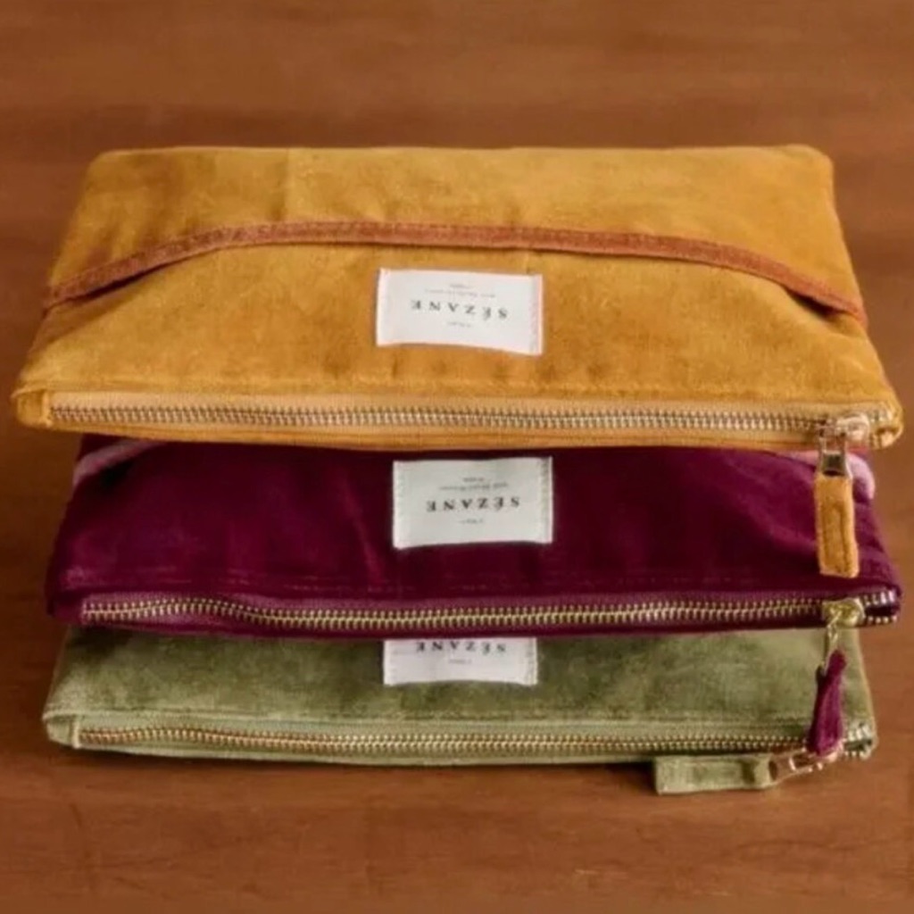 Szane Velvet Clutch Purse Bag